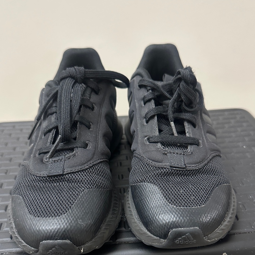 Adidas Triple Black Athletic Shoes